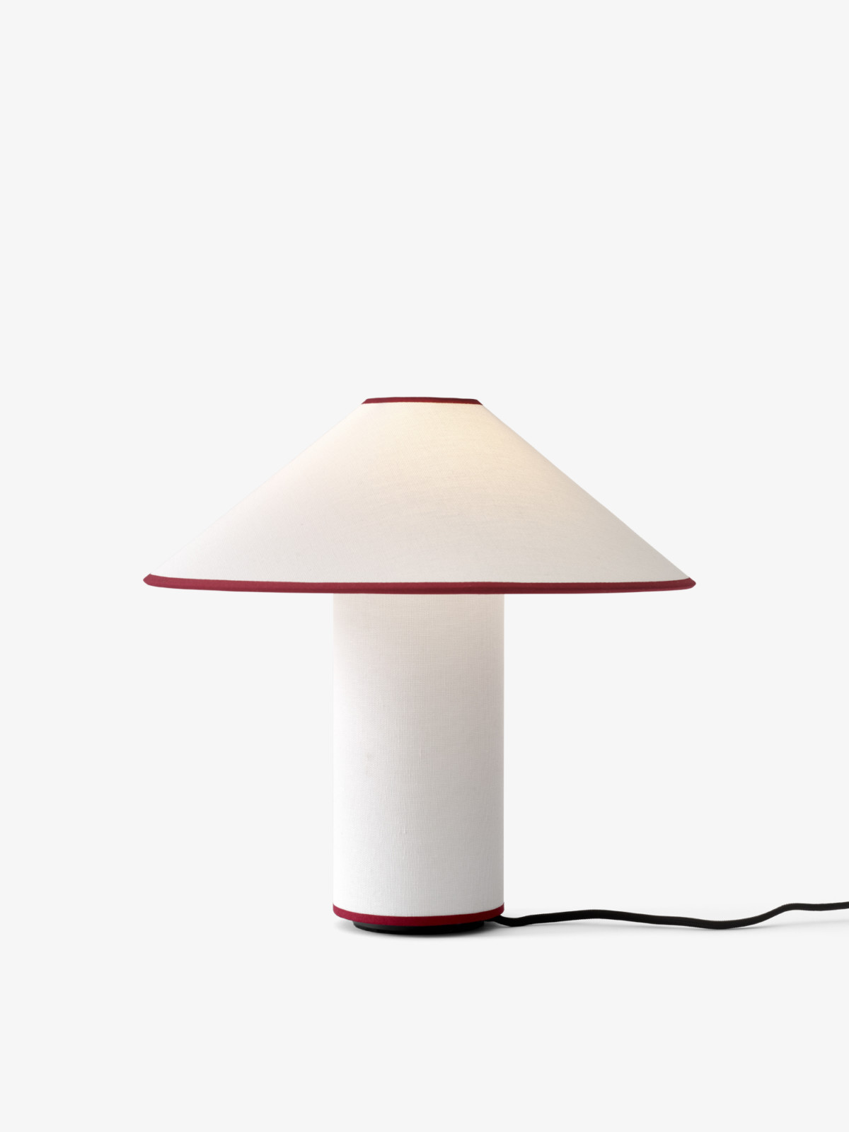 Versanora - lampe de table de chevet Colette avec port USB et nuance blanche